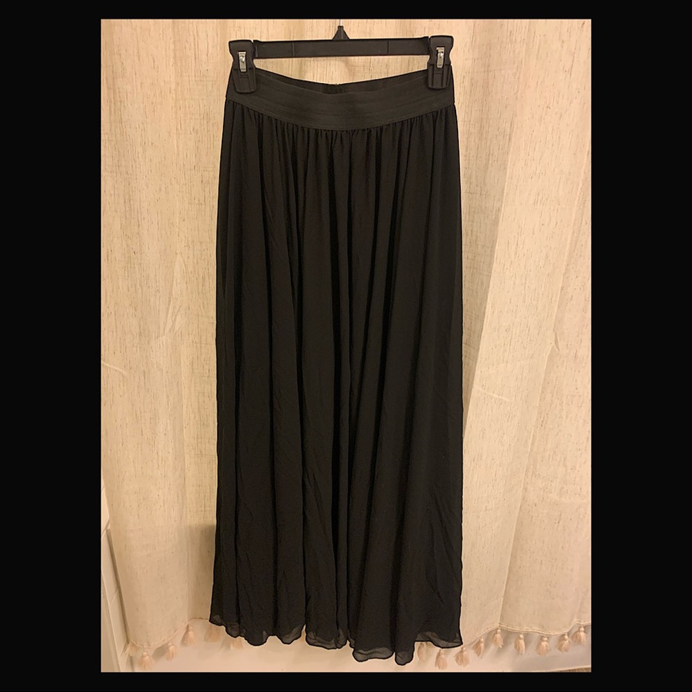 Black Maxi Skirt - perfect for Halloween!